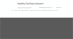 Desktop Screenshot of healthyfacilitiesinstitute.com